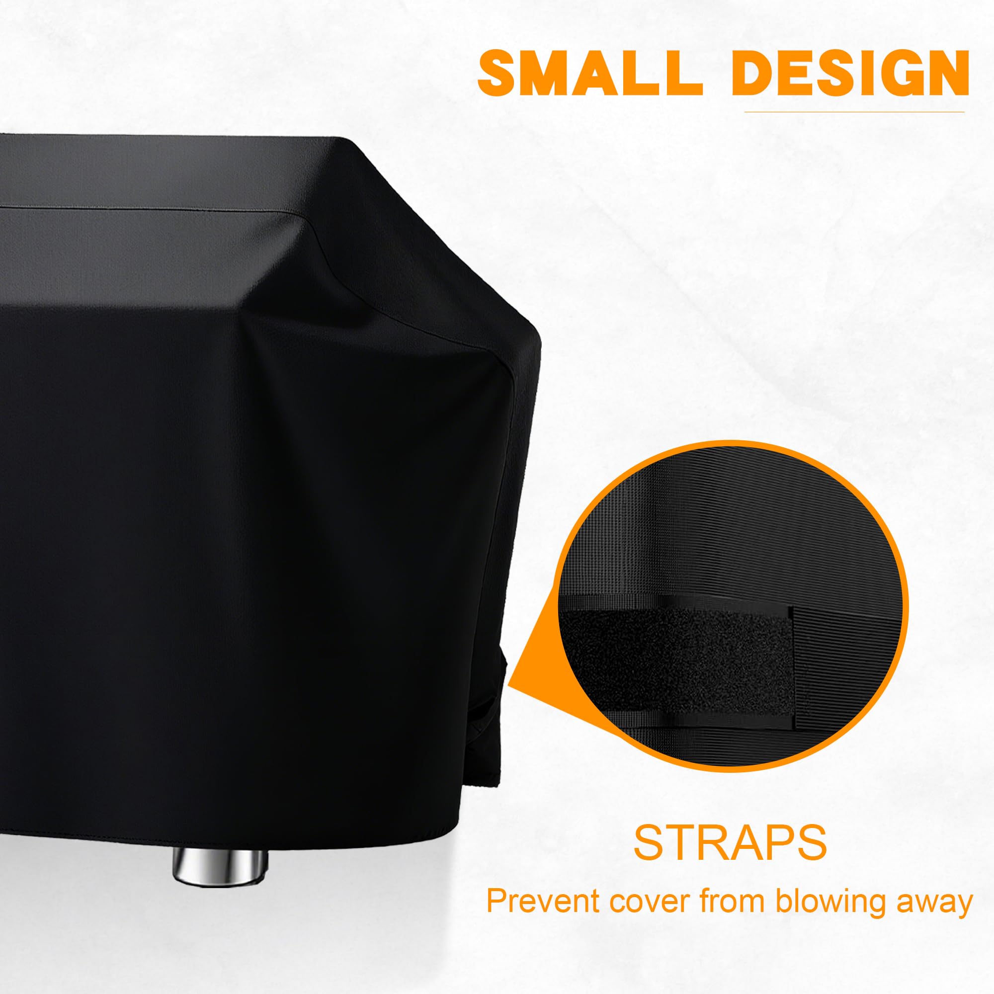 YQSZWJ grill cover 40inch fabric upgrade 420D delivers higher durability and protection.
