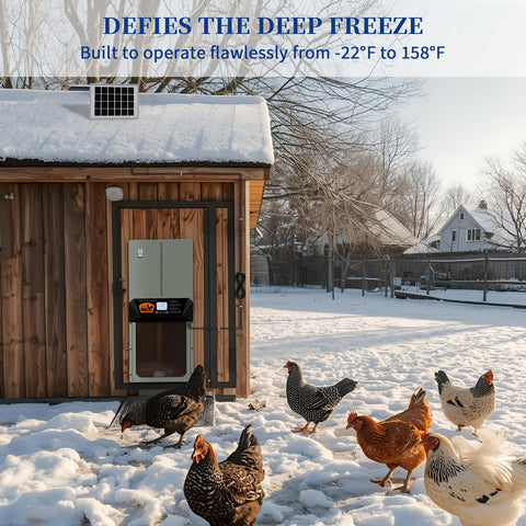 YQuiet 5-year warranty and reliable support for durable coop automation