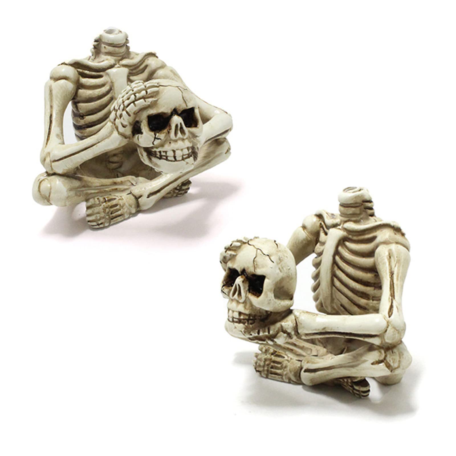 YRDGRG durable resin skeleton planter maintains long-lasting mini garden displays.