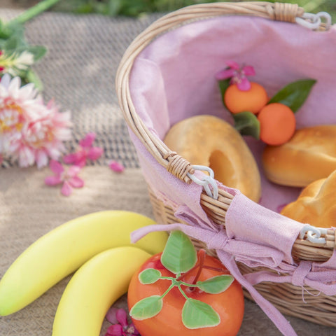 YRLSOTGE gift basket with pink liner for celebrations.