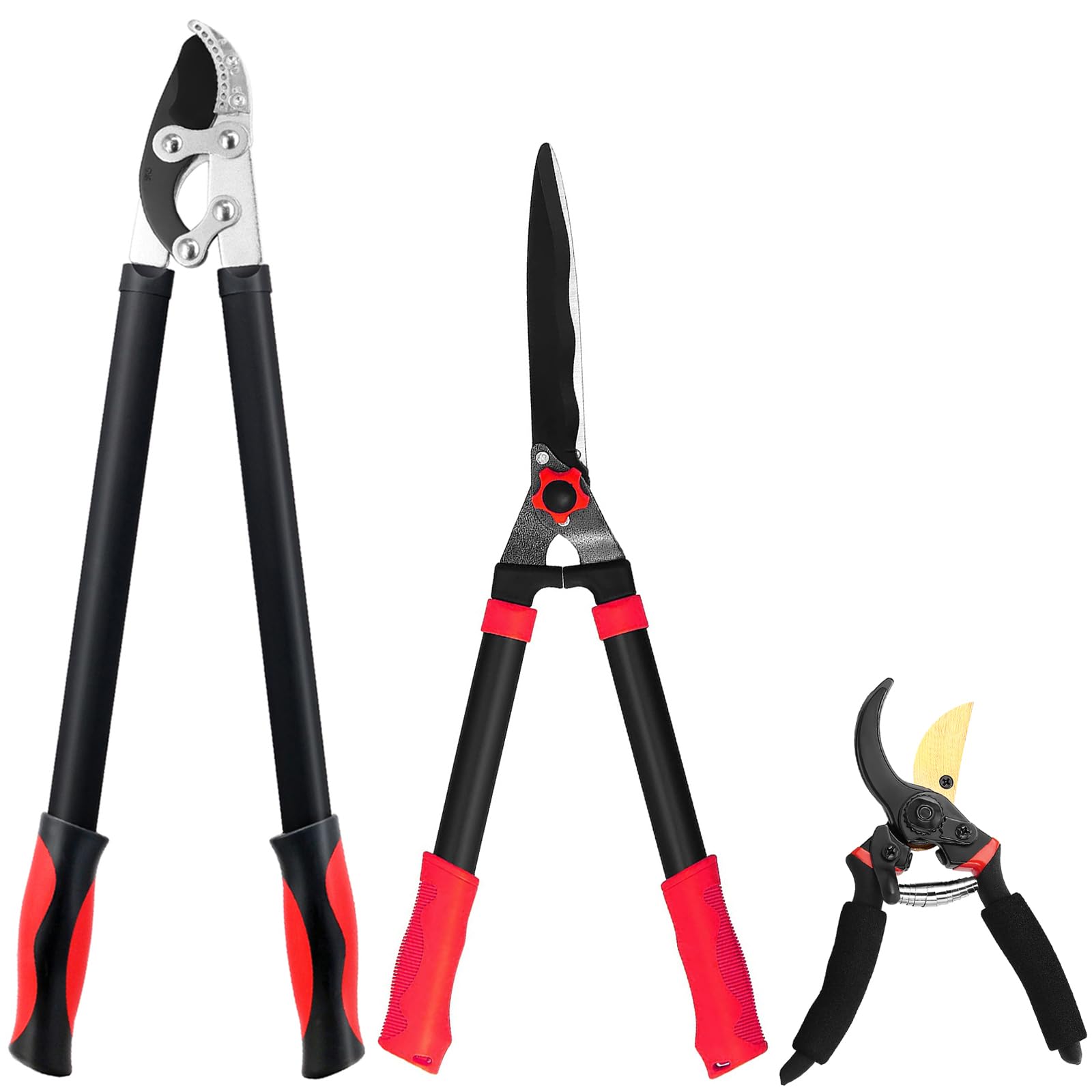 YRTSH 26-inch loppers in action for thick branches.