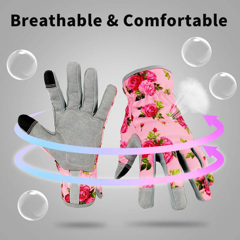 YRTSH abrasion-resistant palms provide long-lasting protection during heavy digging