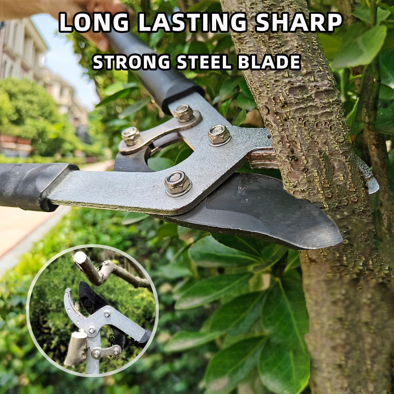 YRTSH garden tool set in-use for yard tasks.
