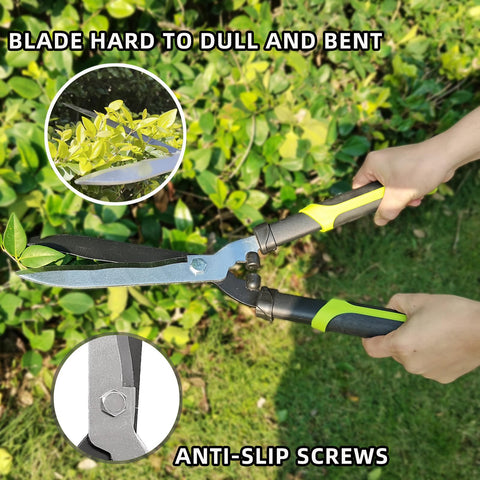 YRTSH hedge clippers with triangular steel tube for durability