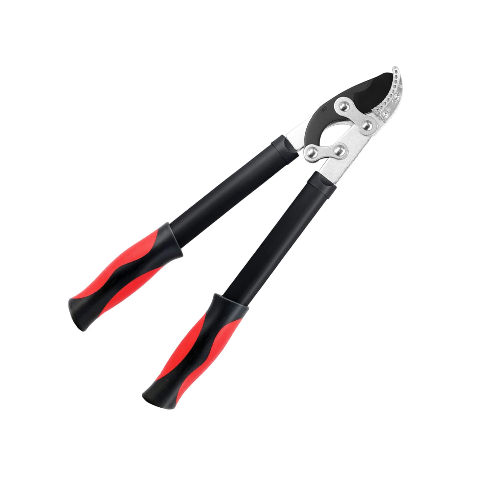 YRTSH Lopper heavy-duty branch cut displaying smooth pruning action.