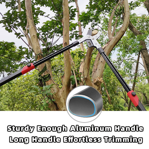 YRTSH loppers aluminium handle for sturdy support