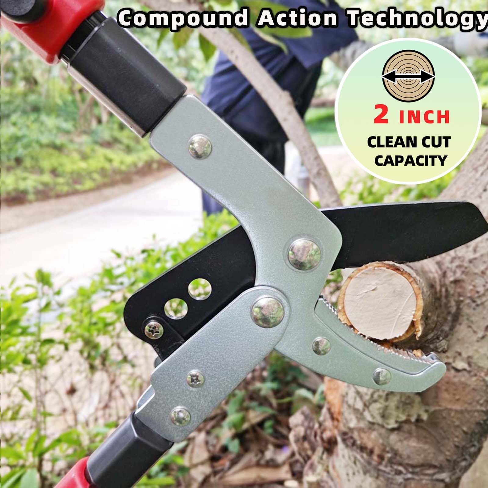 YRTSH loppers with compound-action technology for extra power
