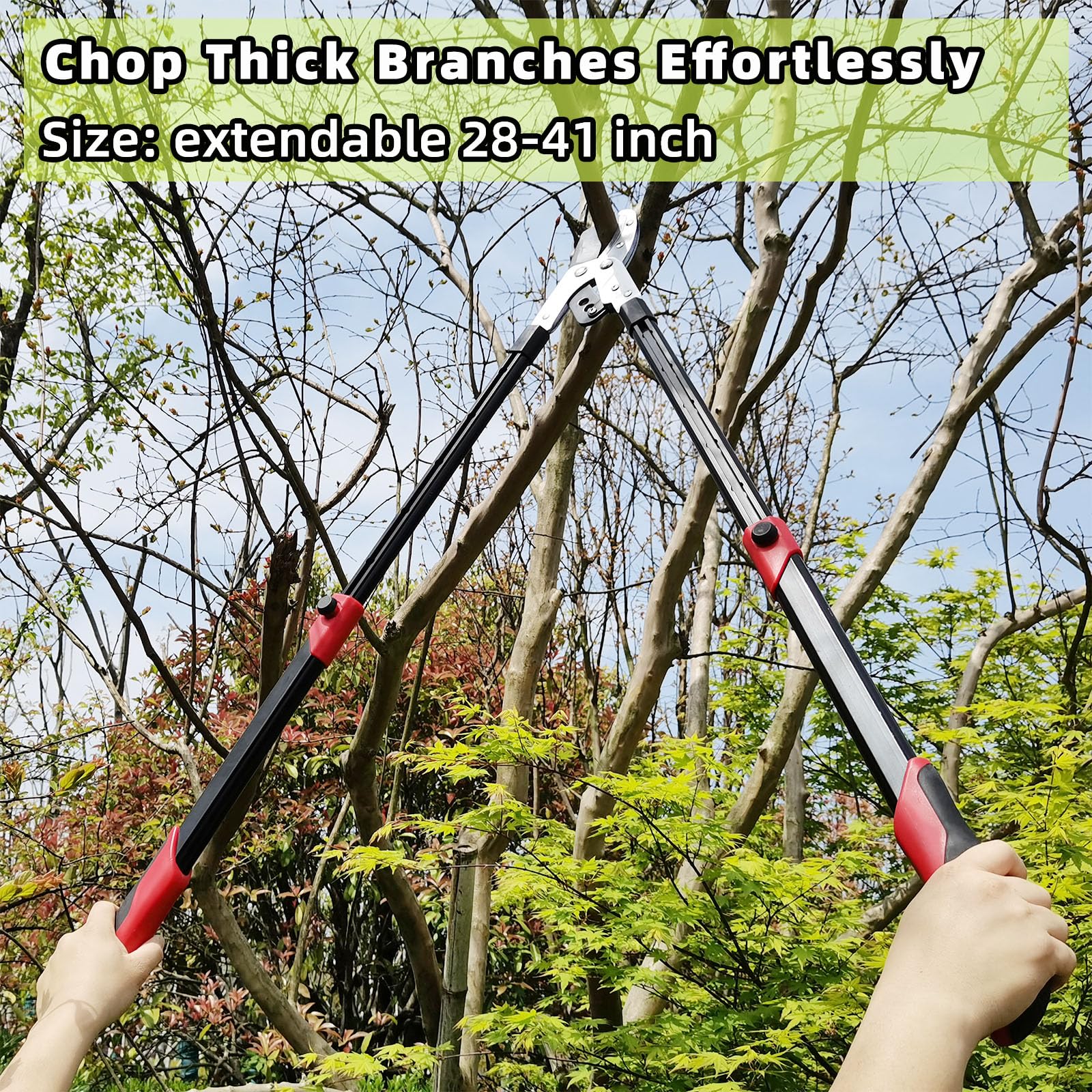 YRTSH loppers versatile garden pruner for shrubs and roses