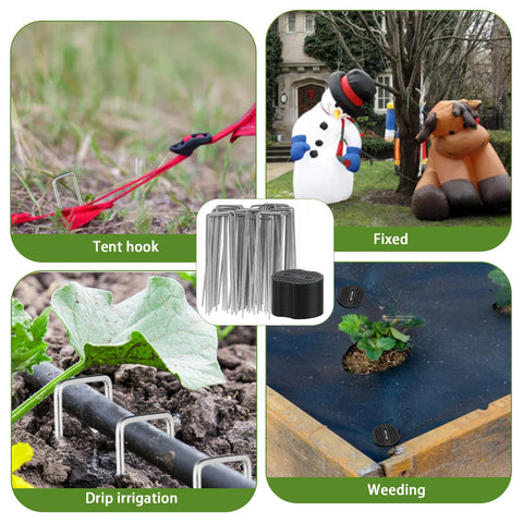 Ysglory weatherproof galvanized stakes withstand outdoor garden conditions