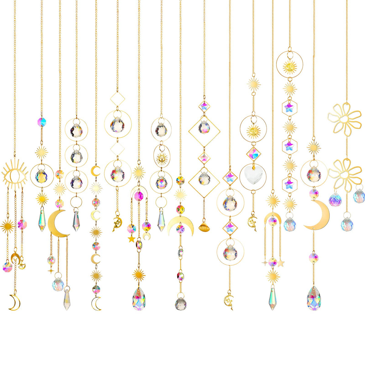 Ysleen rainbow suncatcher window decor brightens your home with color