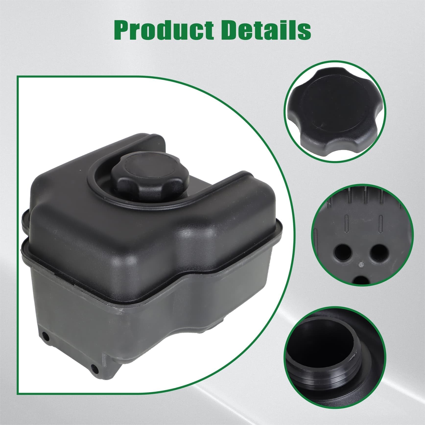 YSMN smooth-finish fuel tank enabling quick cleaning and upkeep