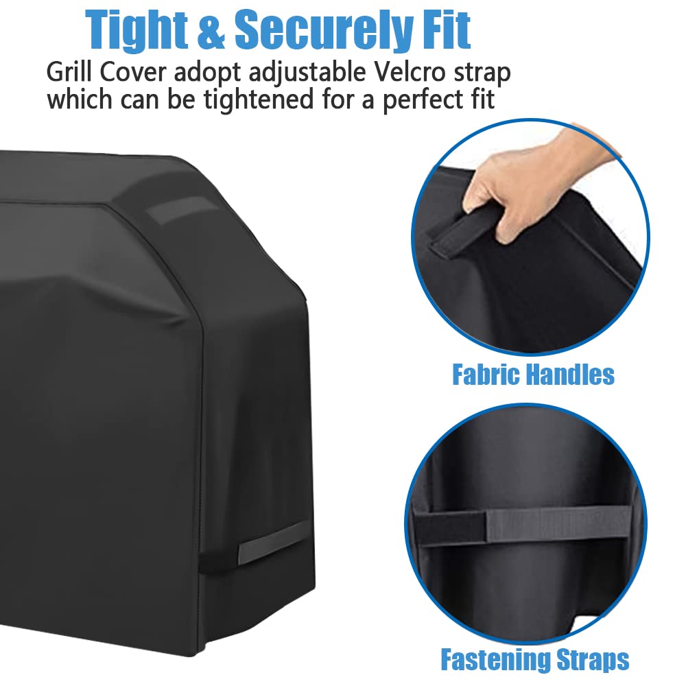 YOTOM rip-proof grill cover ensuring durable wind protection for outdoor grilling