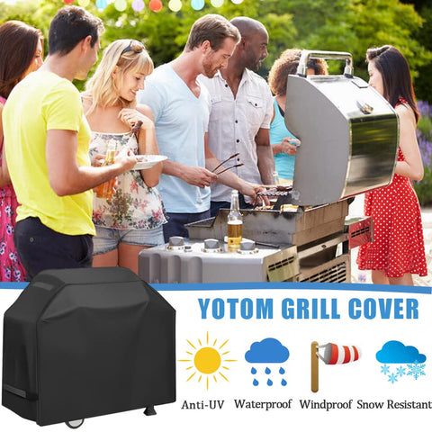 YOTOM bottom cord buckle keeps the cover snug in windy weather