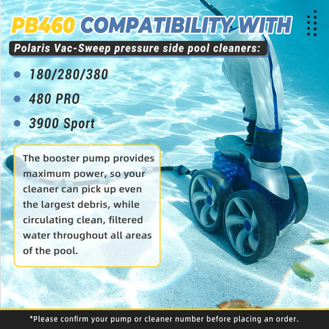 Ytrica PB4-60 booster pump back view with wiring access and safety features