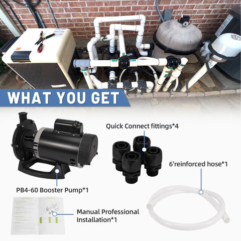 Ytrica PB4-60 dimensions and components highlighted for replacement