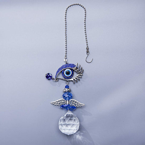 YU FENG blue eye hanging decor adds elegance while inviting positive ambience.