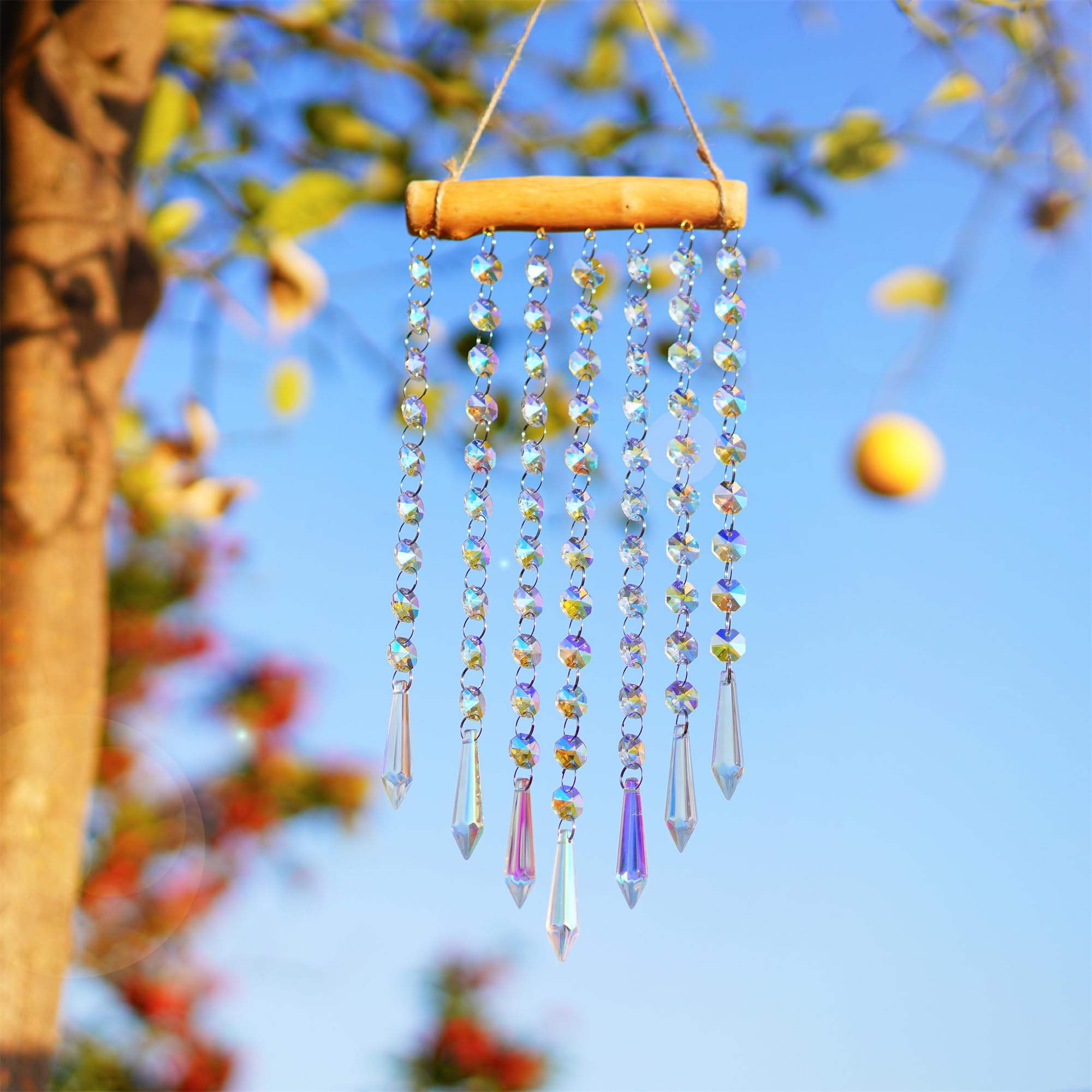 YU FENG Christmas tree crystal ornament for festive sparkle