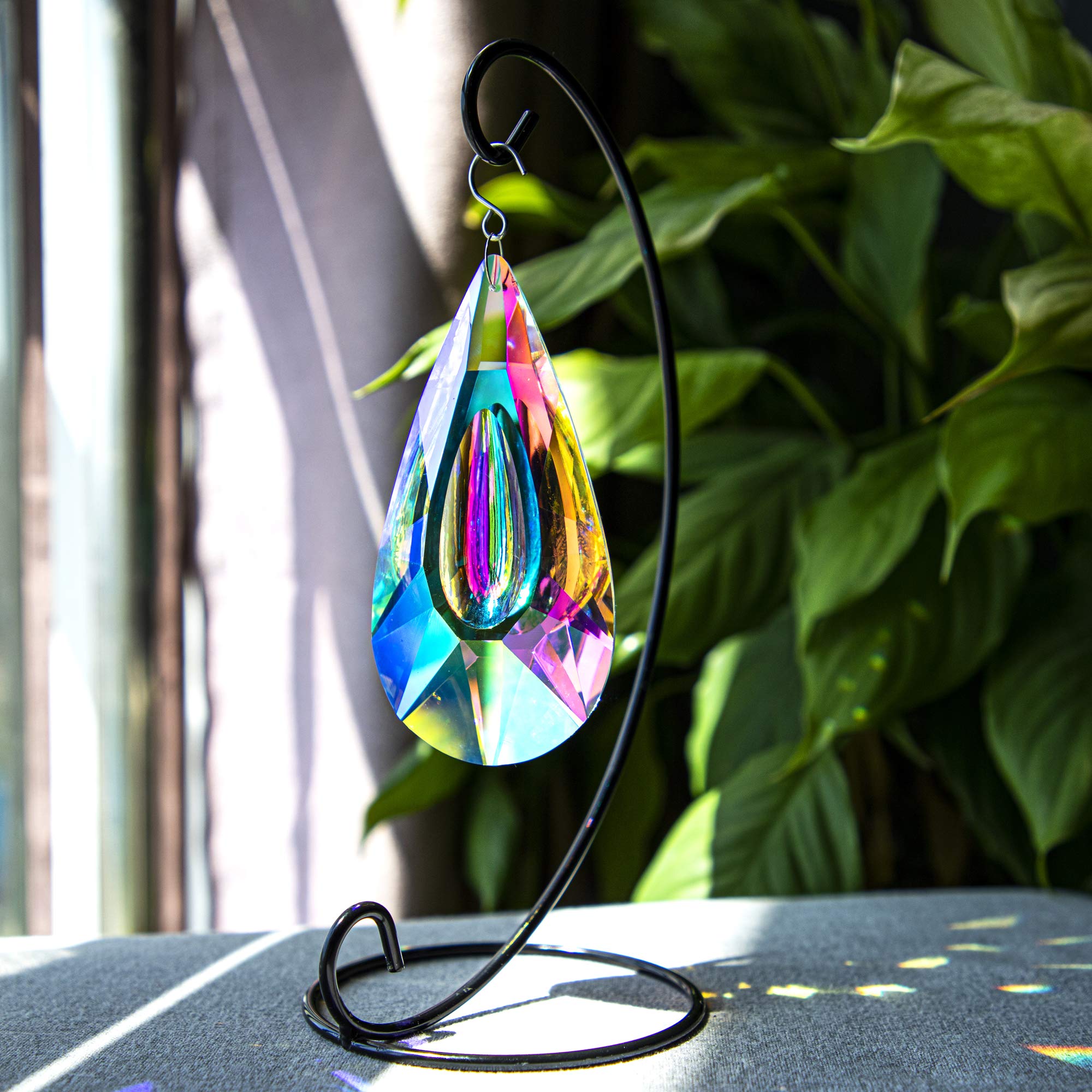 YU FENG hanging prism enhances spaces near windows, gardens, or car mirrors