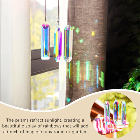 YU FENG gift-ready crystal suncatcher prisms ideal for birthdays and special occasions.