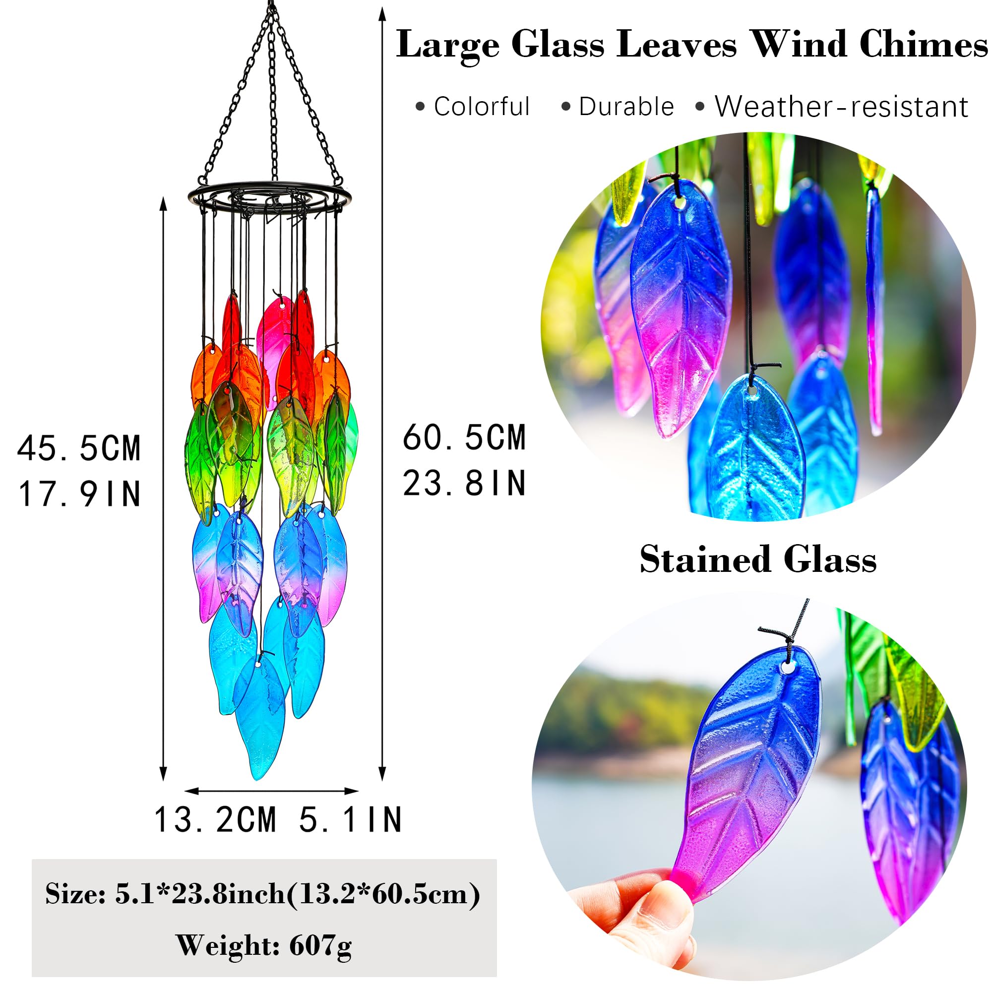 YU FENG rainbow leaves design adds visual charm to patios.