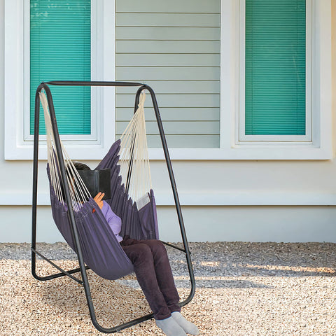 Space-saving footprint occupies nine square feet, freeing room for other furniture.