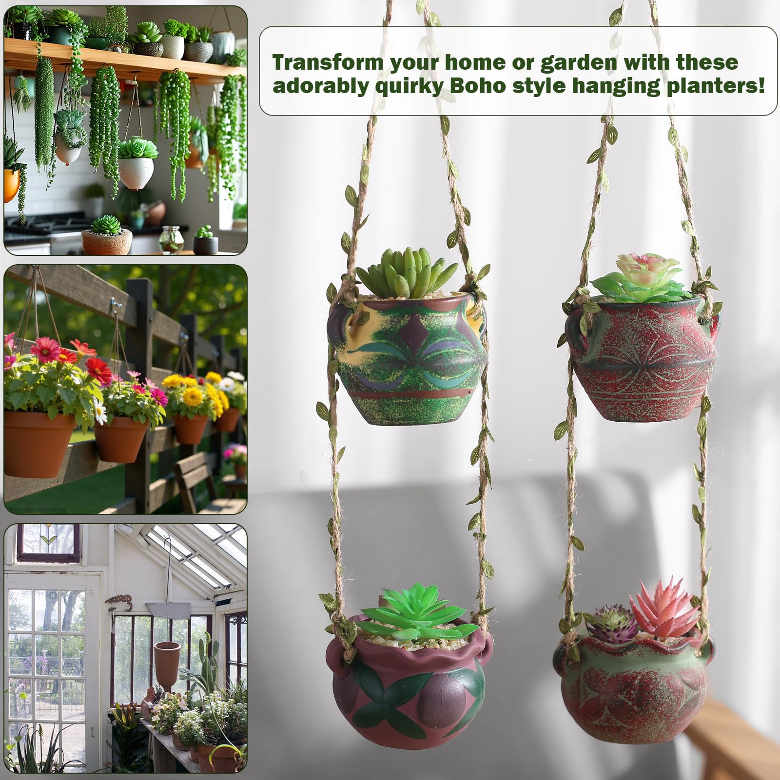 Gift-ready Yuccasly planter set for plant lovers and home decor