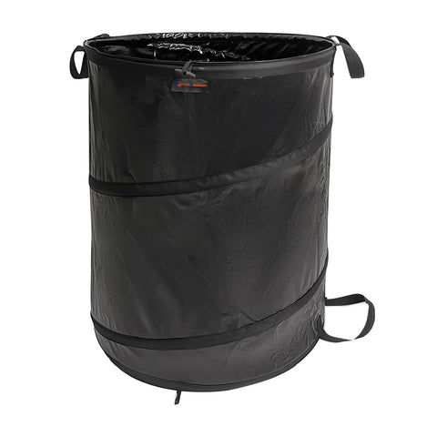 YUDI & GARDEN 45-gallon collapsible trash can with a large opening.