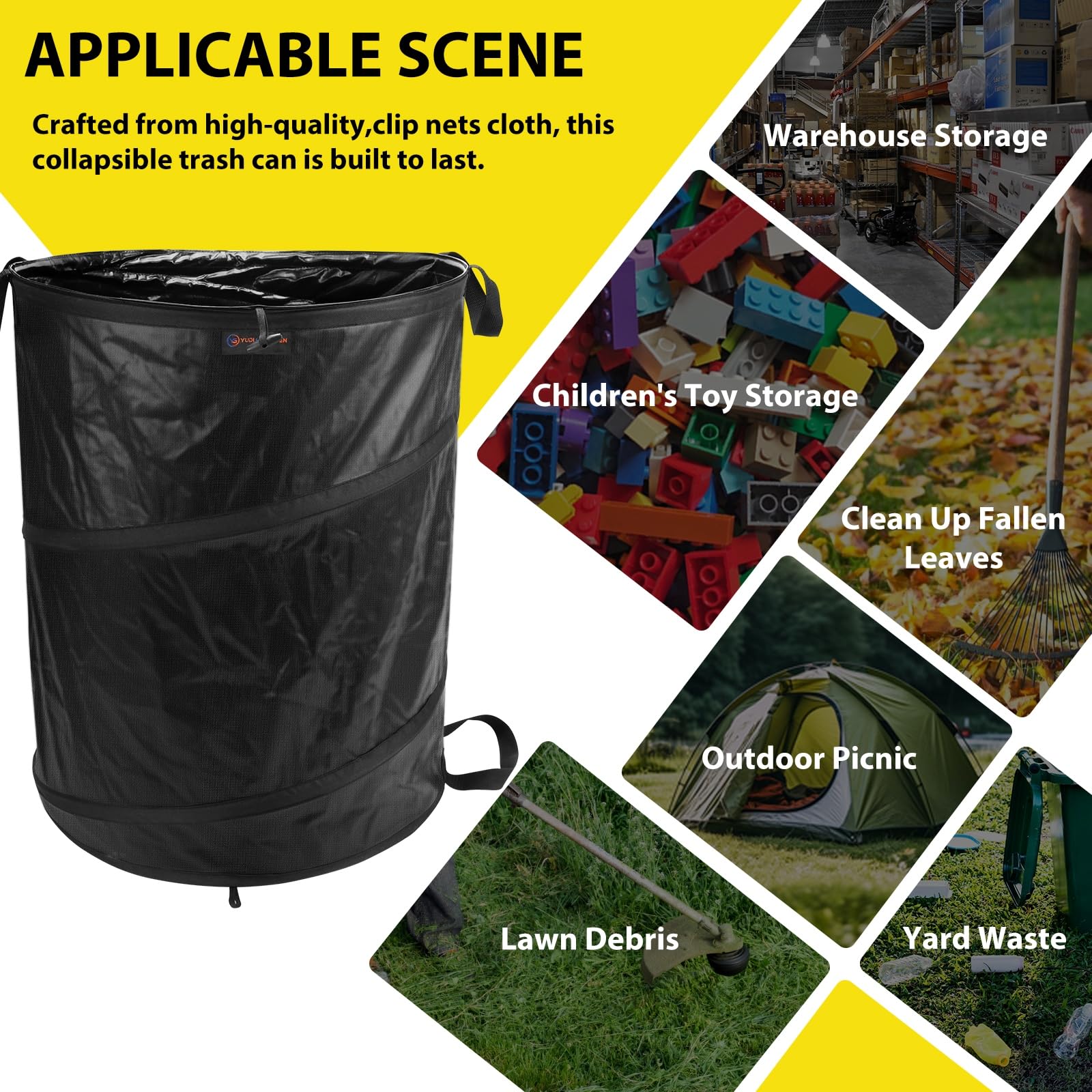 YUDI & GARDEN is ideal for RV trips and outdoor gatherings.