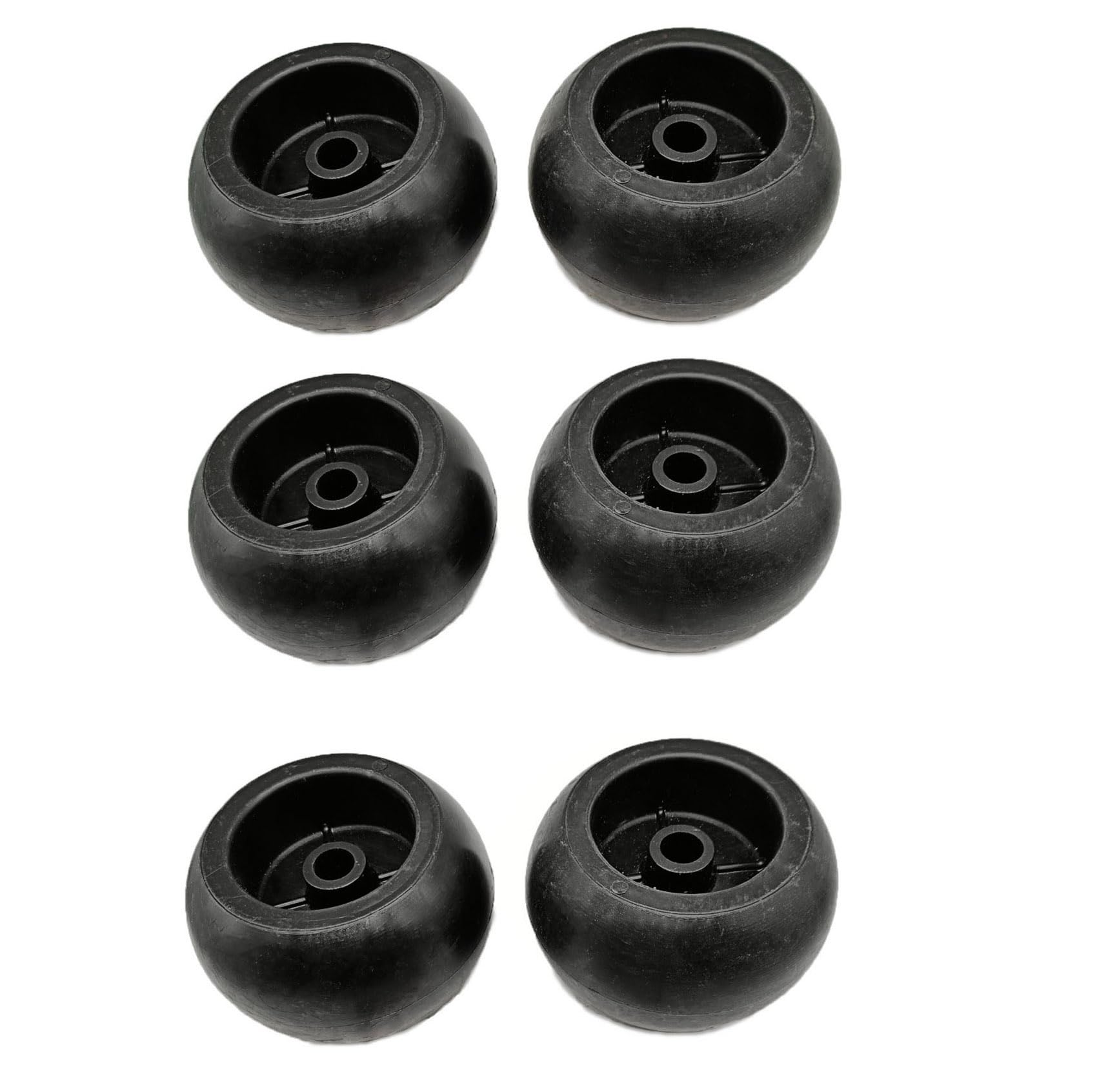 Yue Exmark anti scalp wheel kit components laid out clearly.