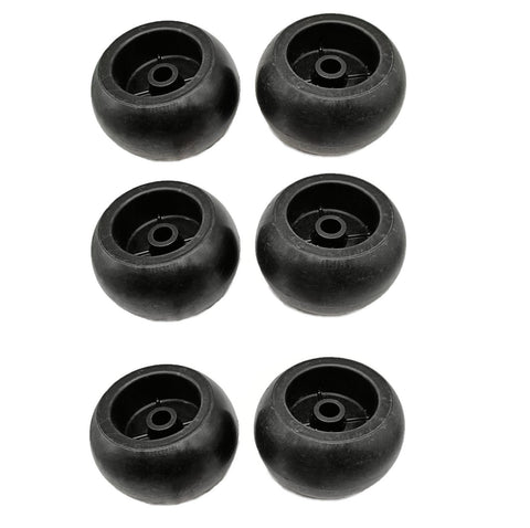 Yue Exmark anti scalp wheel kit components laid out clearly.