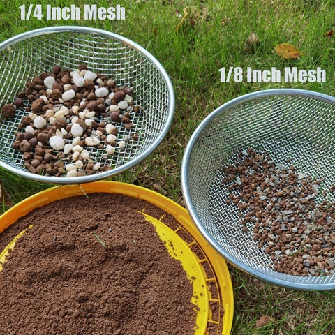 YUEBM bottom-integrated sifter stays in place during use.