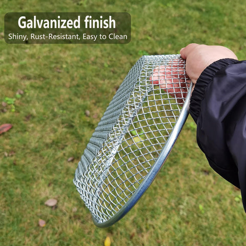 YUEBM sifter outer frame binding adds strength and grip.