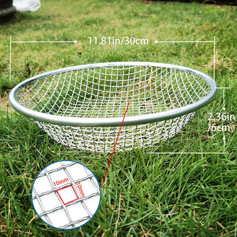 YUEBM close-up of the 3/8-inch mesh showing sturdy construction