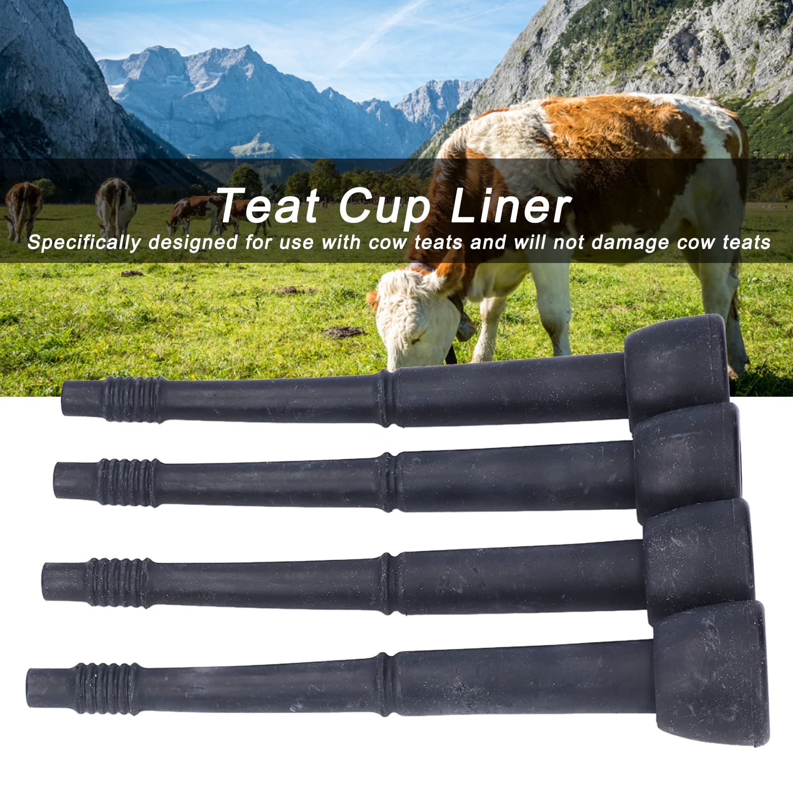 Yuecoom durable silicone liner withstands daily dairy farm use