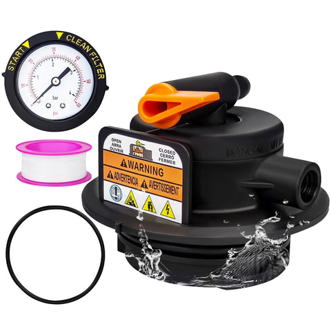 Yueidung 2420MAR2 manual air-relief valve for quick, tool-free installation.