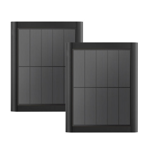 YUELAN Ring Solar Panel 2nd Gen mounted on outdoor camera for continuous power