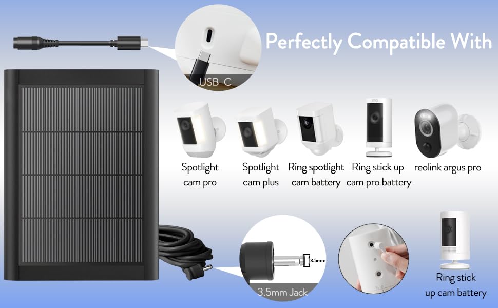 YUELAN solar panel mount bracket secures outdoor installation for steady charging.