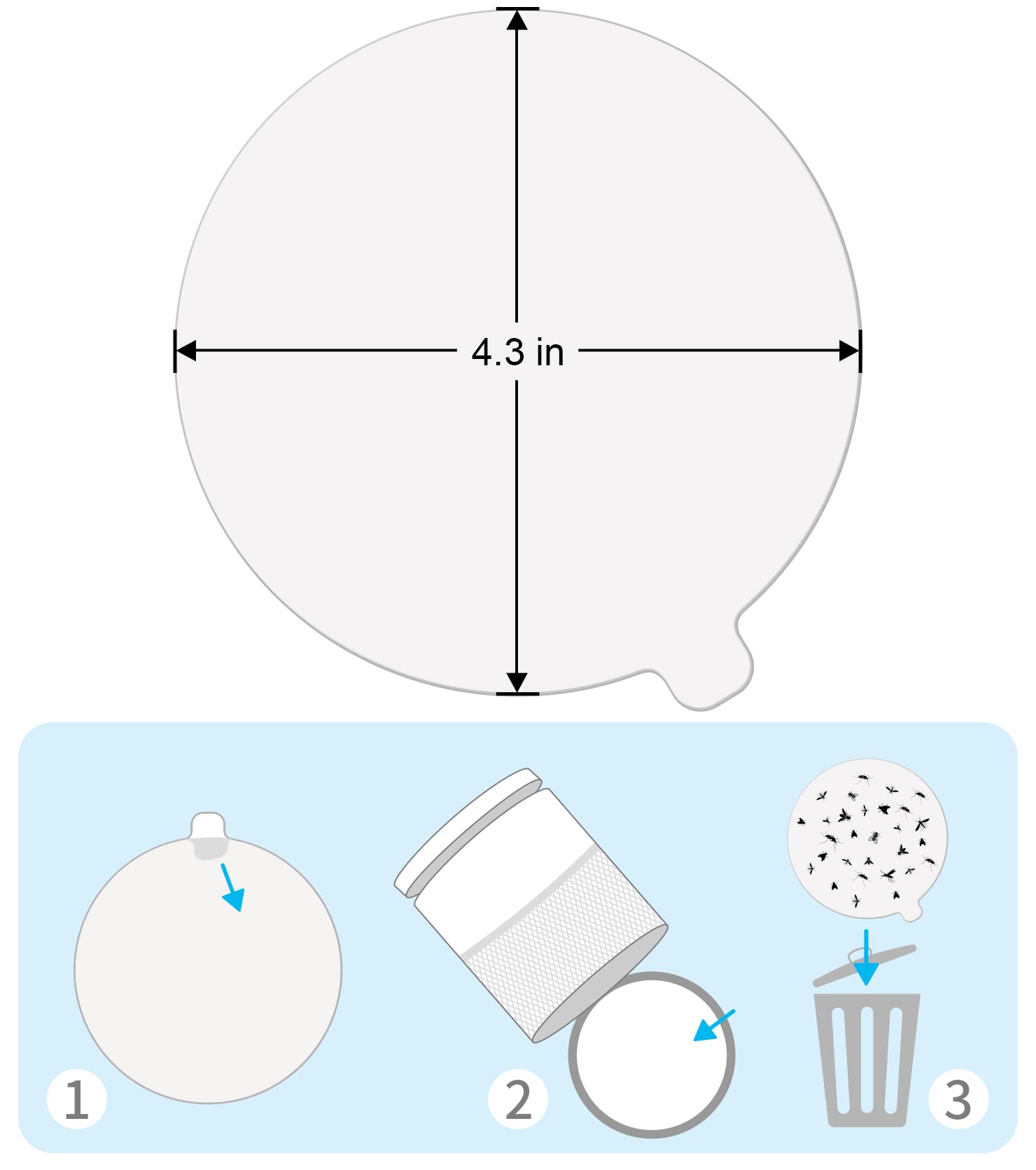 YUEQINGLONG compatible refill for Katchy Fvoai and Dunaga lamps