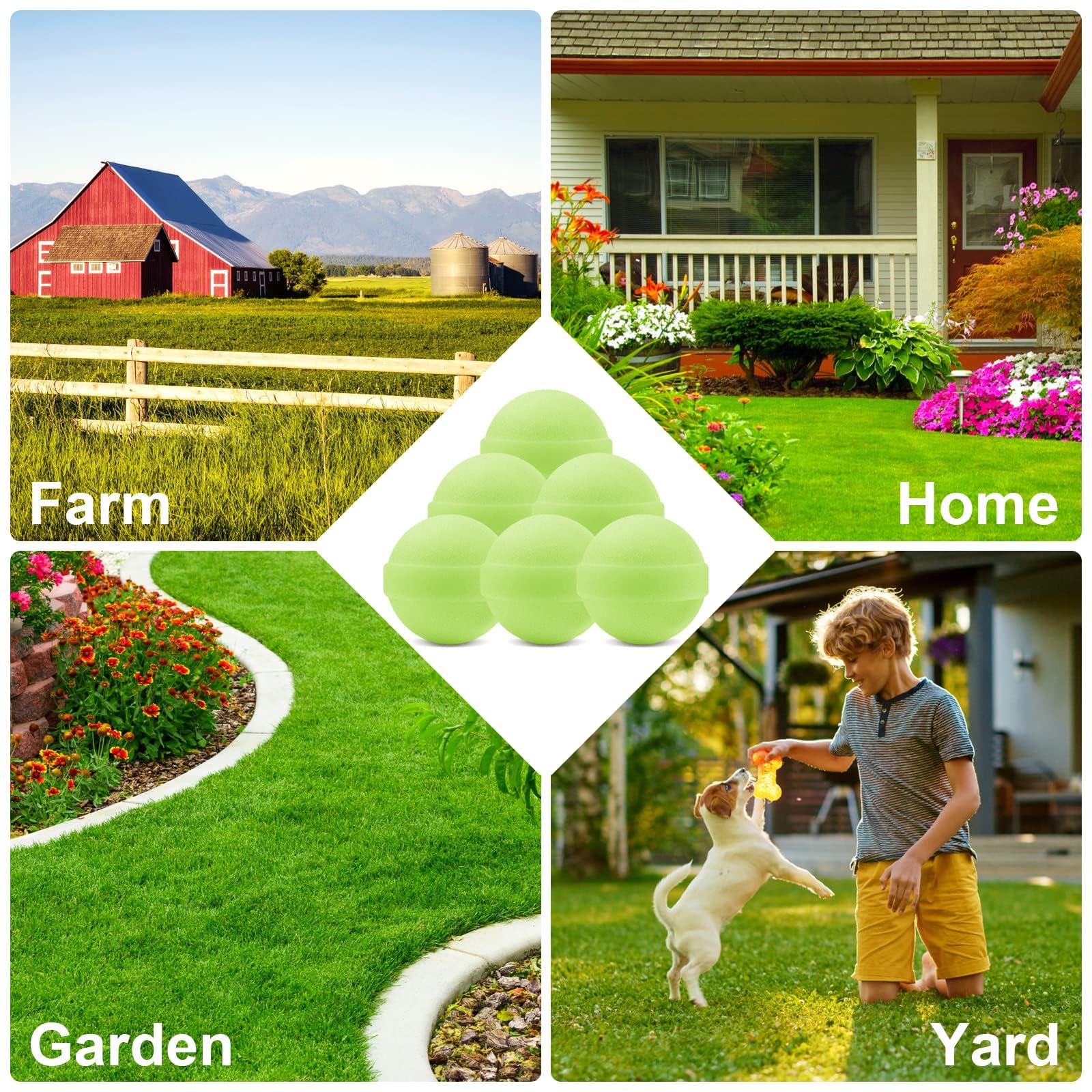 YUEQINGLONG pet-safe use showing care for pets and plants.