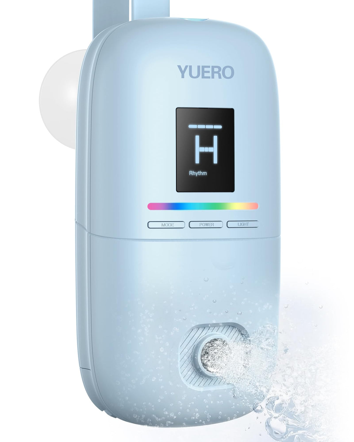 YUERO Bath Jets tub massage in action offering targeted hydro-massage for tired muscles.