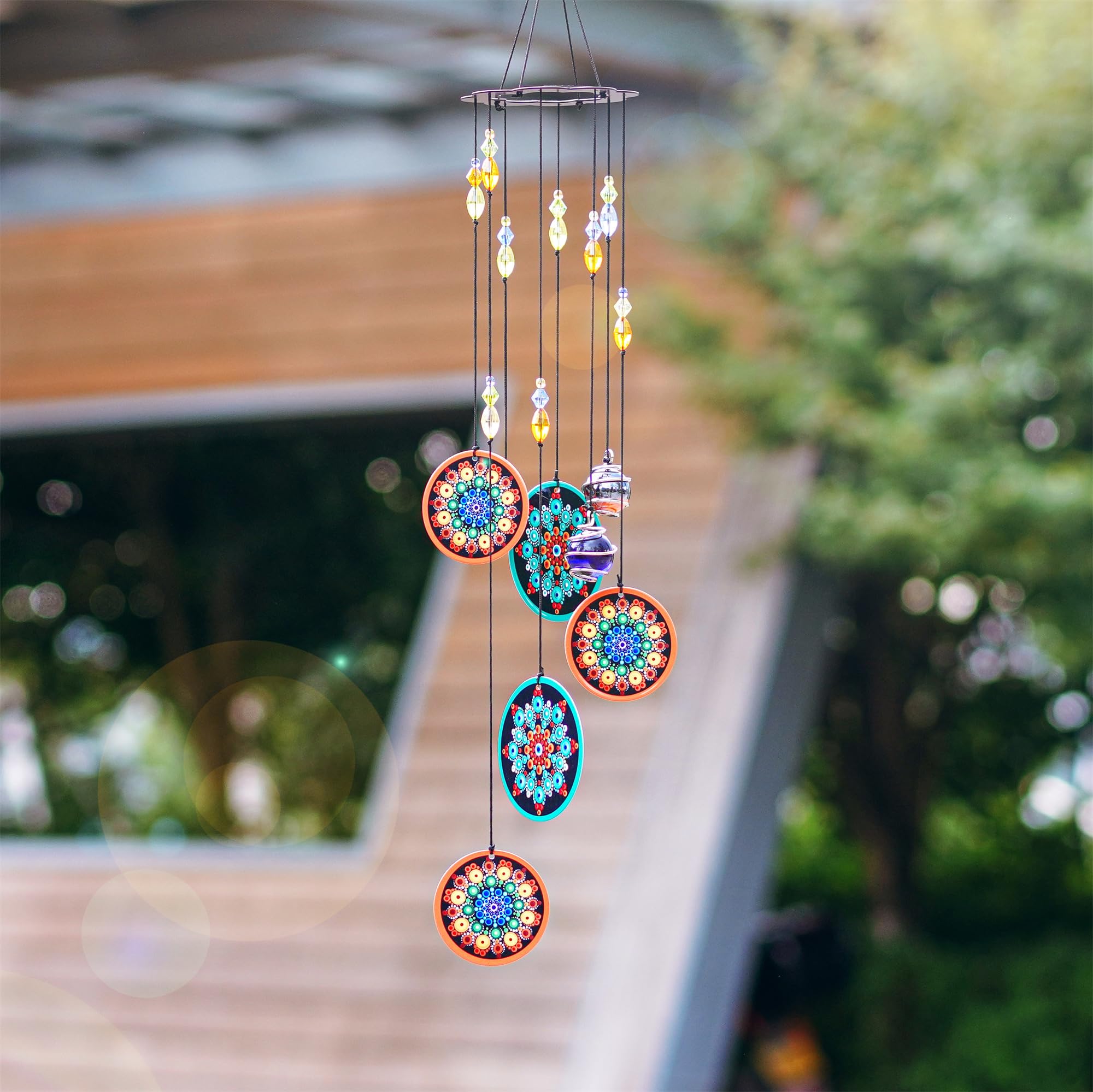 YU FENG wind chimes decorative centerpiece for Christmas tree or garden