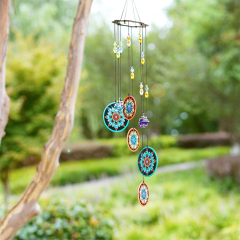 YU FENG wind chimes hanging hook enables easy porch or tree display