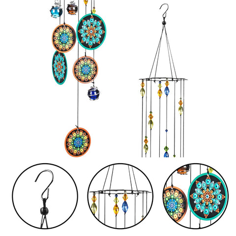 YU FENG wind chimes tuned metal tones offer pleasant outdoor music