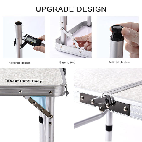 YUFIFAIRY table used for indoor kitchen tasks and crafts