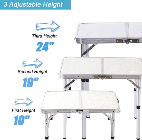 YUFIFAIRY table includes mesh storage and S hooks for tools