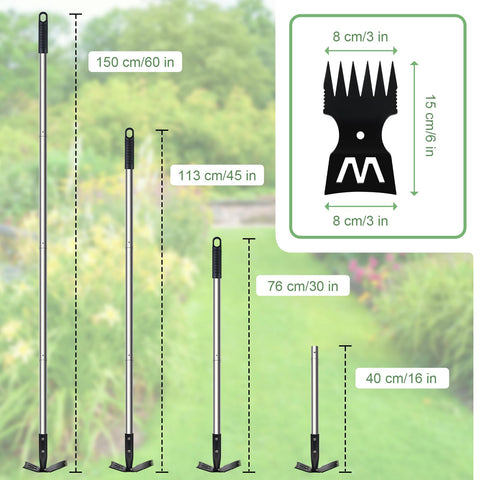 YUJOIBAN detachable handle system offers adjustable height