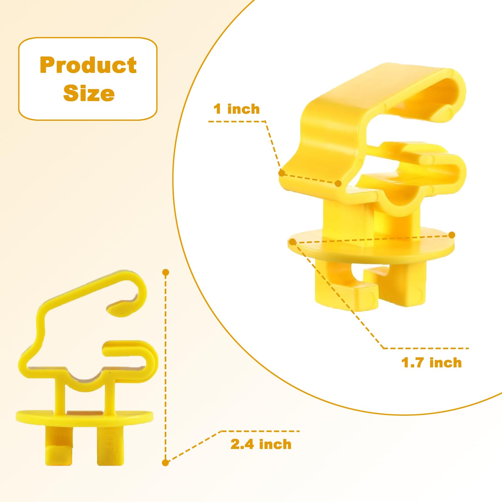 Yukibefo T Post Insulators installation snap demonstrates quick setup on standard posts
