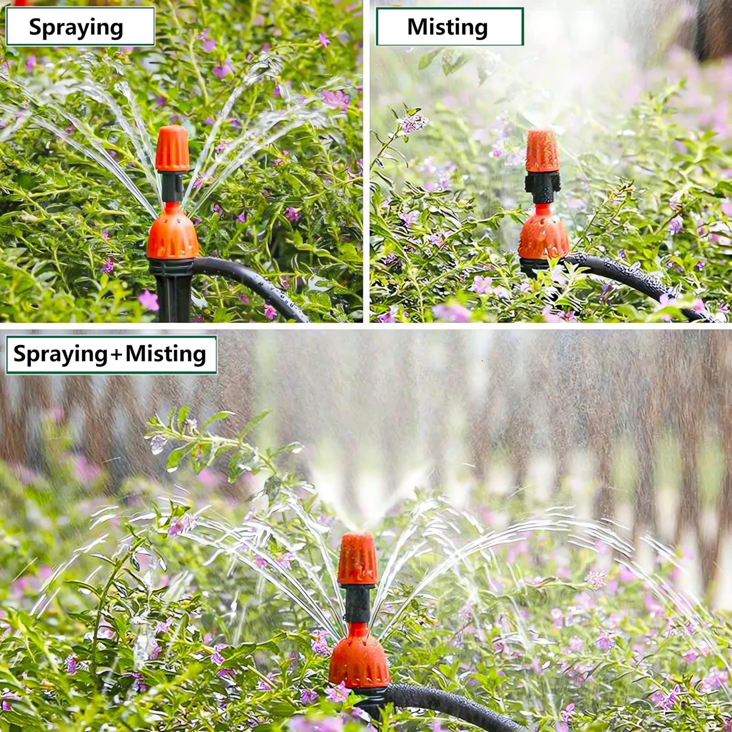 Yulaiyoen 20 cm stake keeps emitters stable during irrigation.
