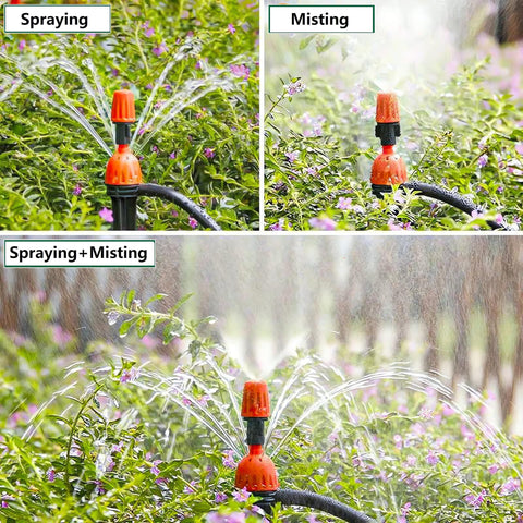 Yulaiyoen 20 cm stake keeps emitters stable during irrigation.
