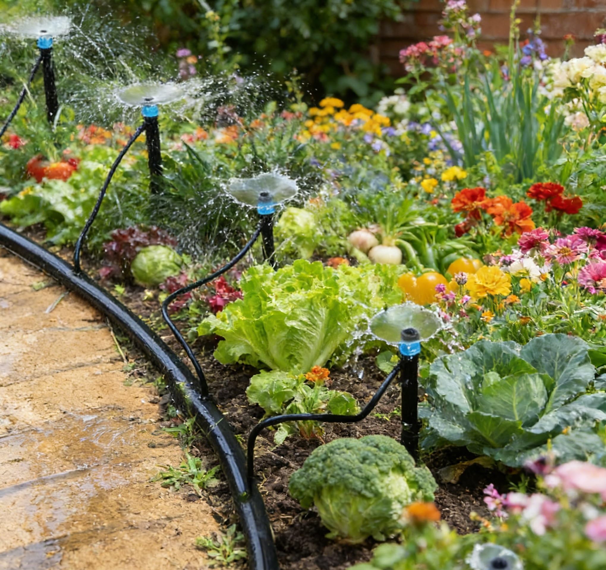 Yulaiyoen wide irrigation radius up to 1.5 m for uneven terrain.